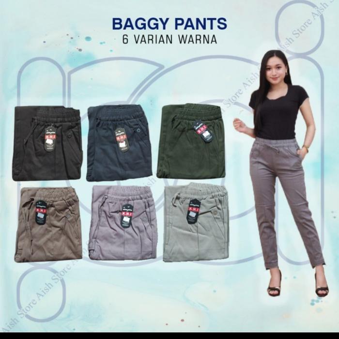 bagy pants wanita