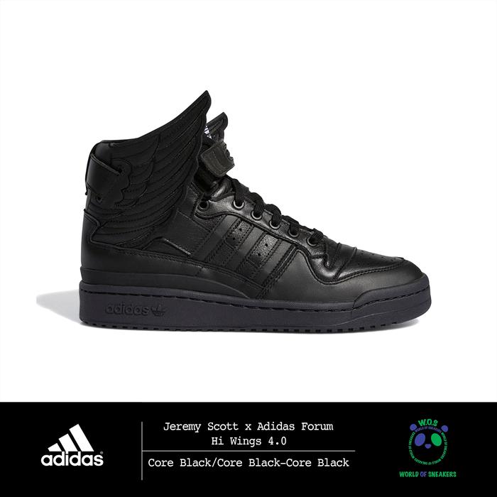 Jeremy Scott x adidas Forum Hi Wings 4.0 "Triple Black"