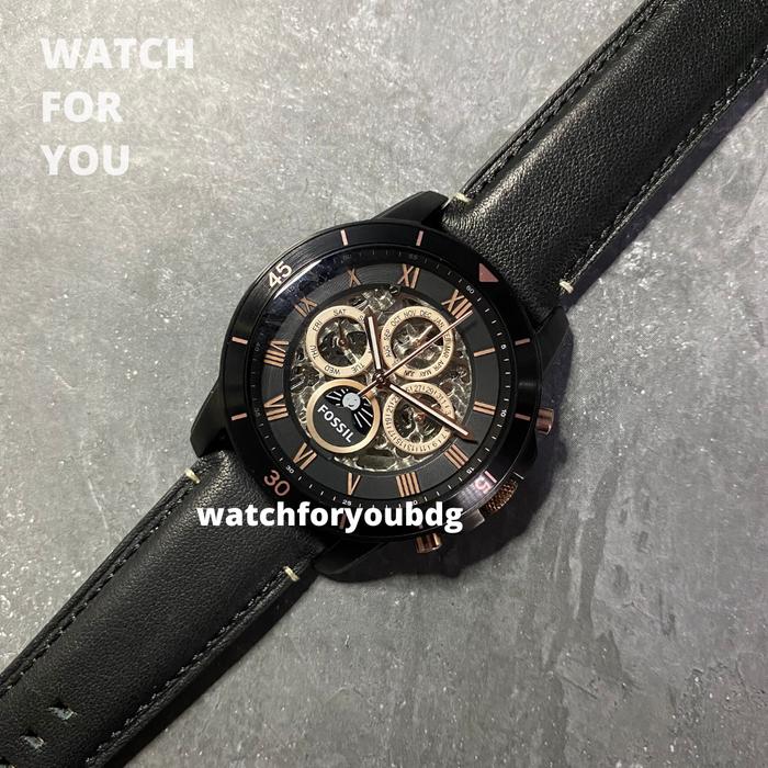 Jam Tangan Pria Arloji Fossil Automatic ME 3138 Ori ME3138 Leather WFY
