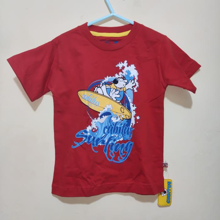 baju warna merah bata cubitus 3 y