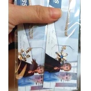 KALUNG FROZEN SNOWFLAKE MATA PUTIH BIRU UBS 375 8K