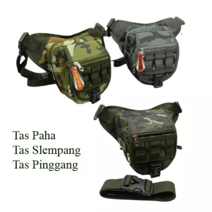 Tas paha army/tas selempang pria/tas paha army tactical