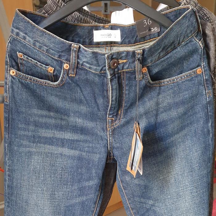 Celana Jeans panjang wanita merk mango original new
