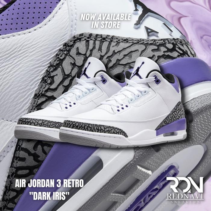 Nike Air Jordan 3 Retro Dark Iris Original