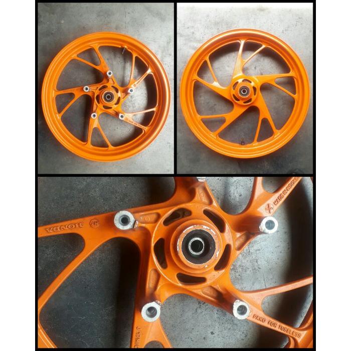 Velg Depan Honda ALL New CBR 150R Oren Repsol Facelift Asli Original