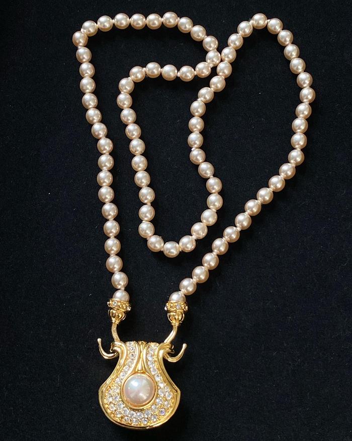 Nollan Miller Glamour Collection Faux Pearl Necklace