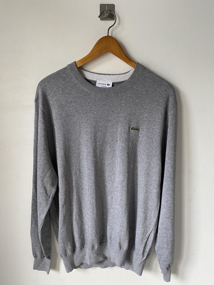 SWEATER LACOSTE SIZE XL ABU ABU BNWOT