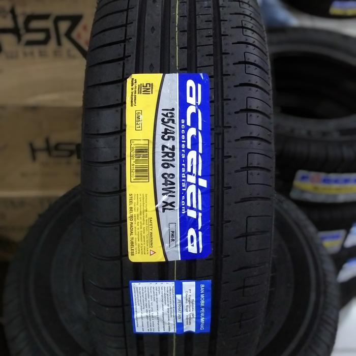BAN MOBIL TUBLES 195 45 16 ACCELERA PHI-R BUKAN ACHILLES