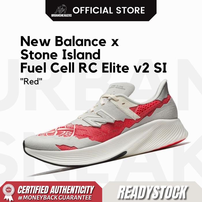 New Balance x Stone Island FuelCell RC Elite v2 Red | MSRCELST