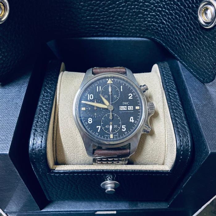 Iwc pilot spitfire chrono 41