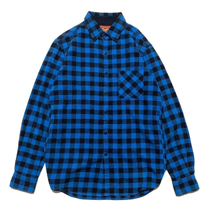 Kemeja Flannel Wool by Uniqlo Second
