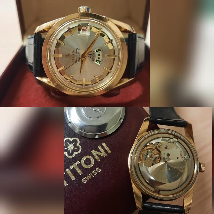 LANGKA Titoni Automatic Vintage Original no Rolex Omega Tag Heuer Mido