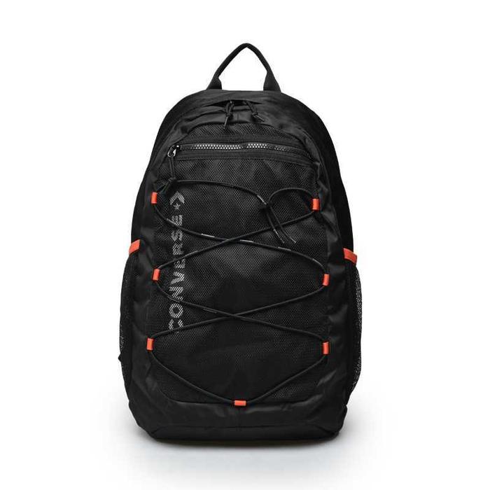 Tas Ransel Converse Backpack Original Unisex Swap Out black poppy