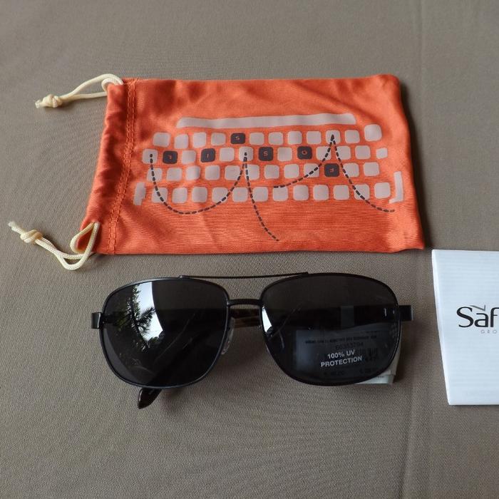 Kacamata hitam Fossil 66353794 aksen turquoise sunglasses from UK