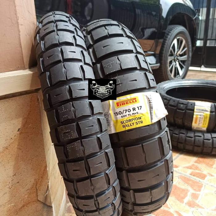 Ban pirelli scorpion rally str 120/70-17 150/70-17