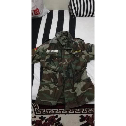 Jaket M65 woodland