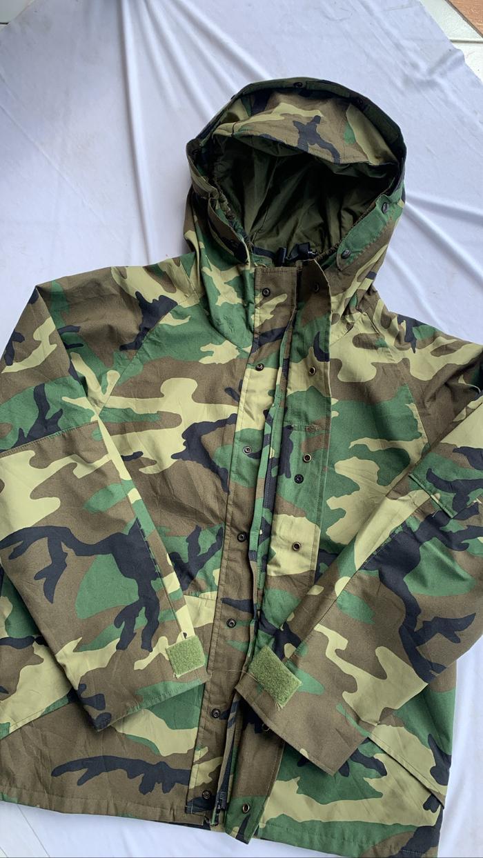 Ecwcs Jacket M65 Woodland Military Size Medium Short