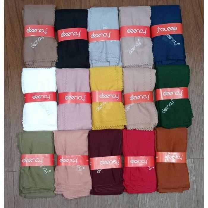 segi empat deenay ori polos, hijab deenay liza ori