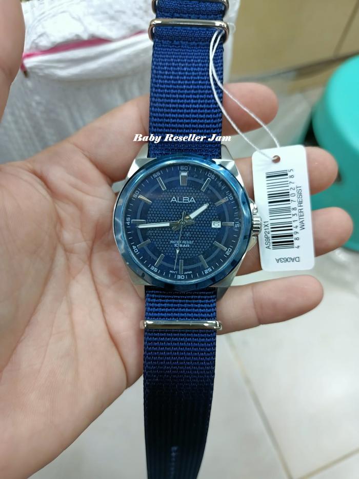 Jam Tangan Pria ALBA AS9P21 AS9P21X1 Original Garansi Resmi 1 Tahun
