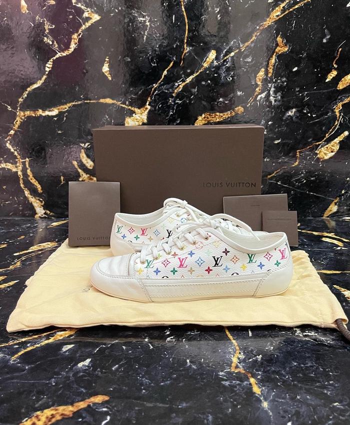 LV Monogram Multicolour Sneakers Authentic Original 100%