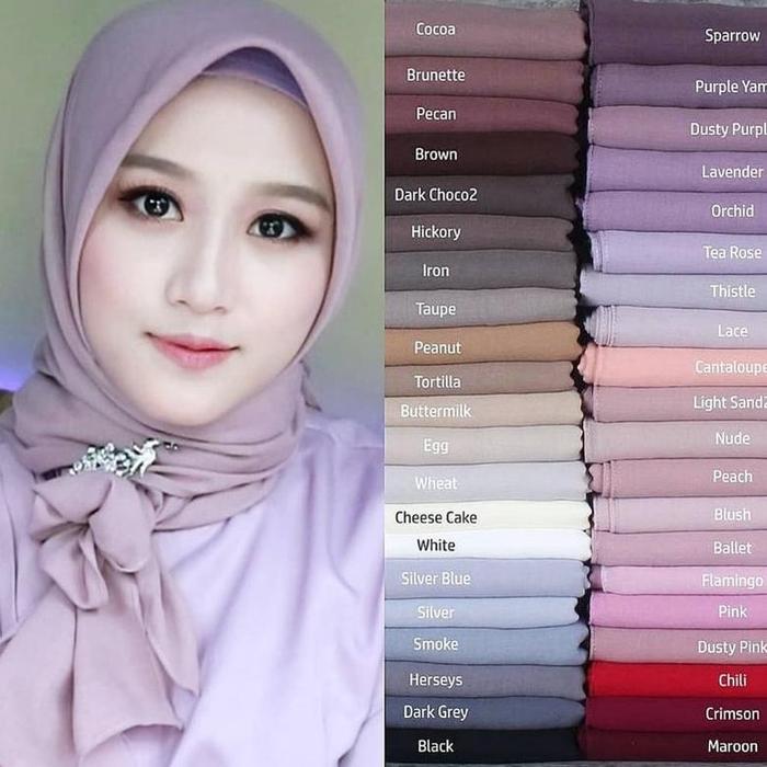 Hijab Segi Empat Azura Azzahra Super Premium Formal / Original infor