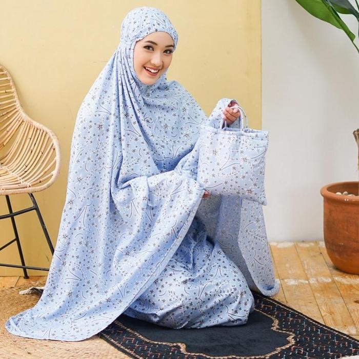 Putri Dania Mukena Dewasa Rayon Premium Liney All over