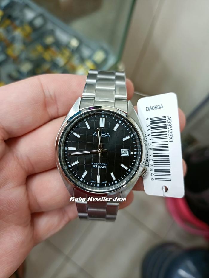 Jam Tangan Pria ALBA AG8M33 AG8M33X1 Original