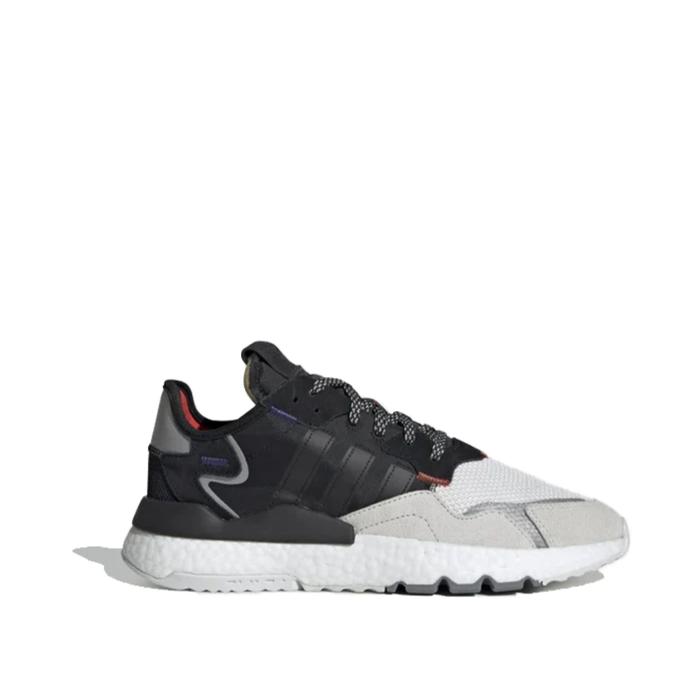 Sepatu Adidas Nite Jogger 3M Men's Black White Limited Original