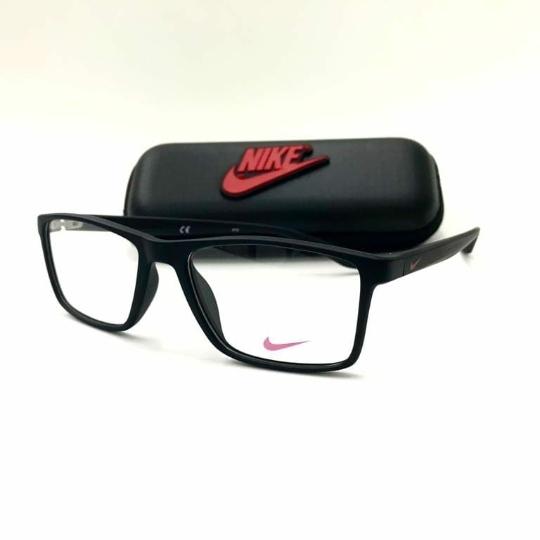 FRAME KACAMATA NIKE TR-7130 - Fullblack & Red Black