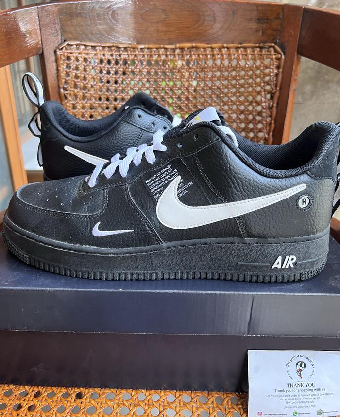 NIKE AF 1 / AIR FORCE 1 LOW LV08 UTILITY Black original 100%