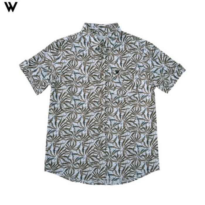 Kemeja WALRUS STUDIO Original Motif Floral Baru