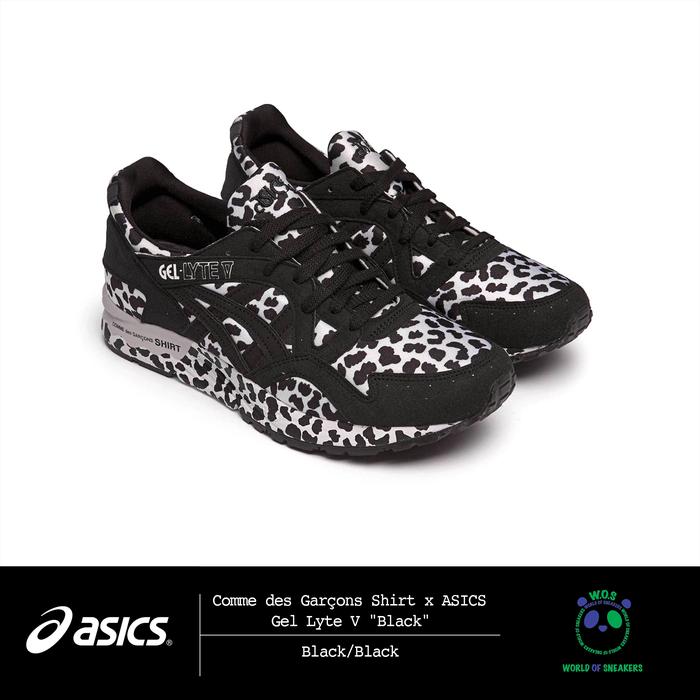 Comme des Garcons Shirt x Asics Gel Lyte V “Black”