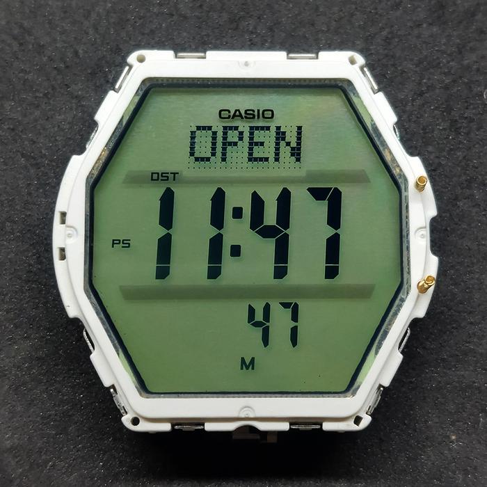 Casio Pro Trek PRW-3000 PRG-300 Modul Custom GITD Tampilan LCD Unik Tidak Termasuk Baterai Kondisi N