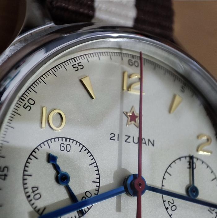 seagull 1963 sapphire 38 mm red star