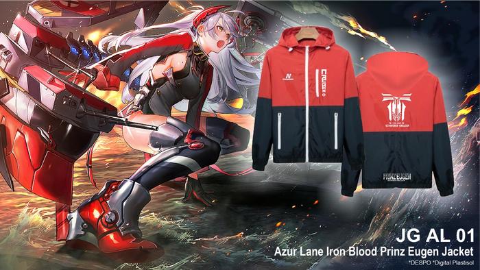 JAKET AZUR LANE IRON BLOOD PRINZ EUGEN JACKET ( JG AL 01 )