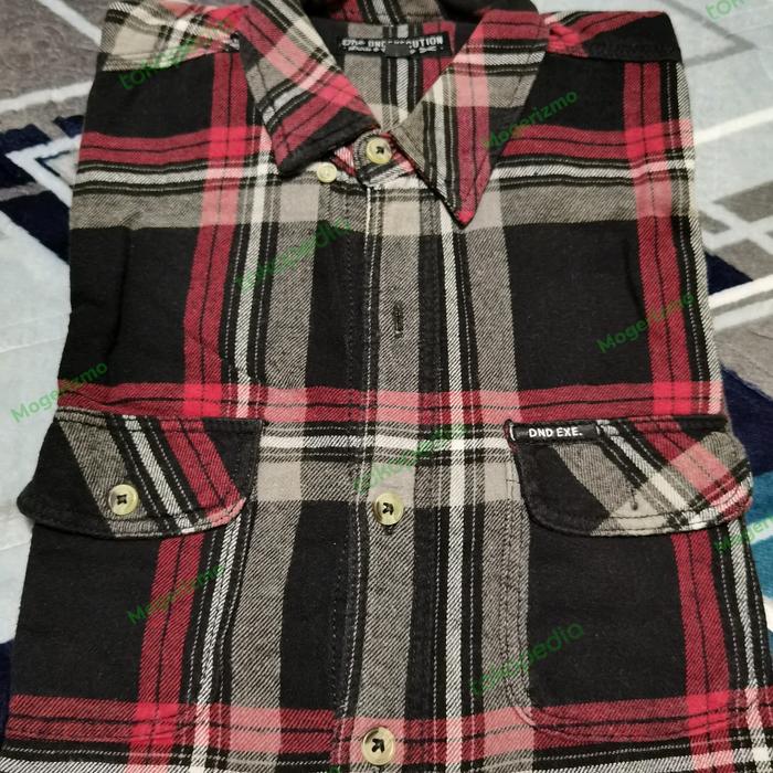 Kemeja Flanel DND Execution