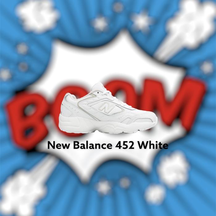 Nb 452 New Balance 452 White ORIGINAL