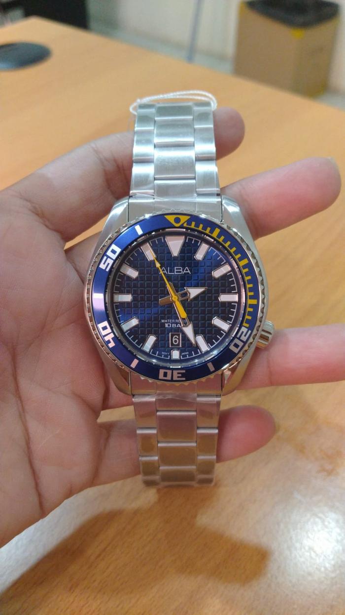 Jam Tangan Pria ALBA AS9N97 AS9N97X1 Original