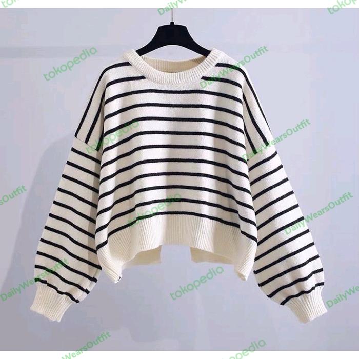 Shabira knite sweater korean gurls