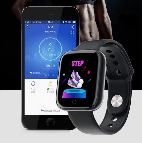Smarchwatch Jam Tangan Pintar Monitor Deteksi Jantung Digital Original