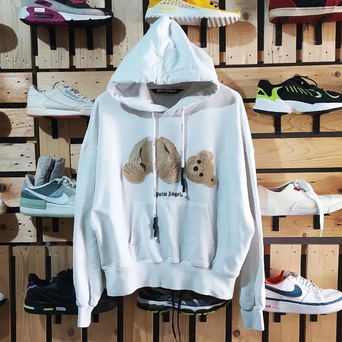 EMBROIDERY PALM ANGELS BEAR HOODIE