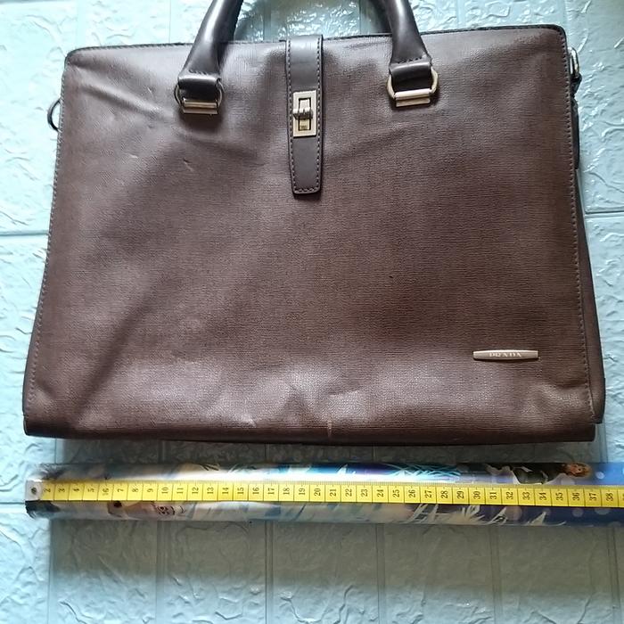 Tas Kerja Wanita merk Pr4d4 import second bekas