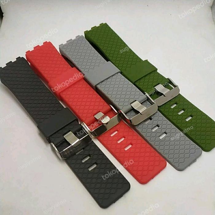 TALI JAM TANGAN SKYMAX 1810 G RUBBER STRAP JAM SKYMAX 1810G