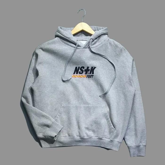 Hoodie Nasty Kick Grey Original | Thrift shop | Preloved