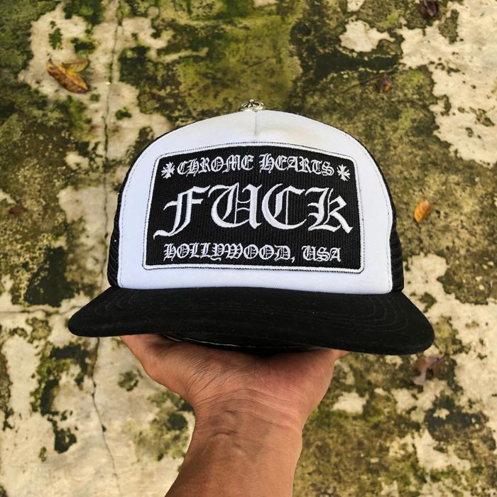 Topi CHROME HEARTS FUCK ORIGINAL nba stussy kenzo gucci nike adidas