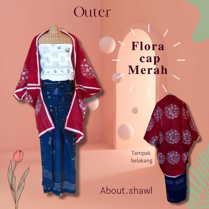 outer Batik Red Sejauh Mata Memandang