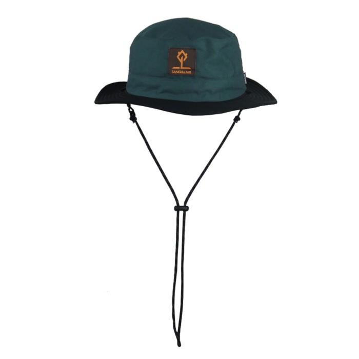 topi Sangalaki Square jungle hat TC Botle green H212 original no Eiger