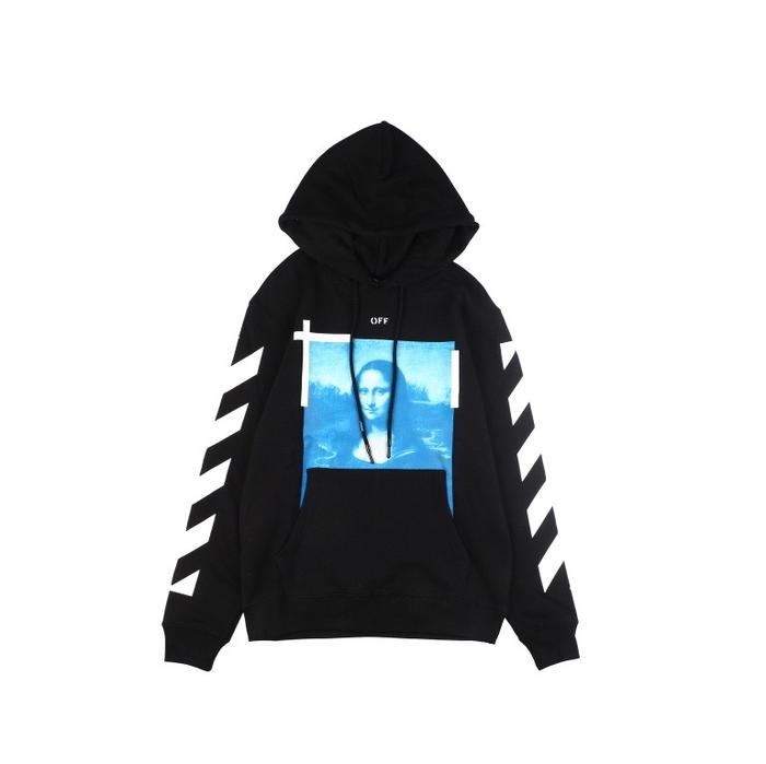 Off White SS21Monalisa Over Hoodie Black