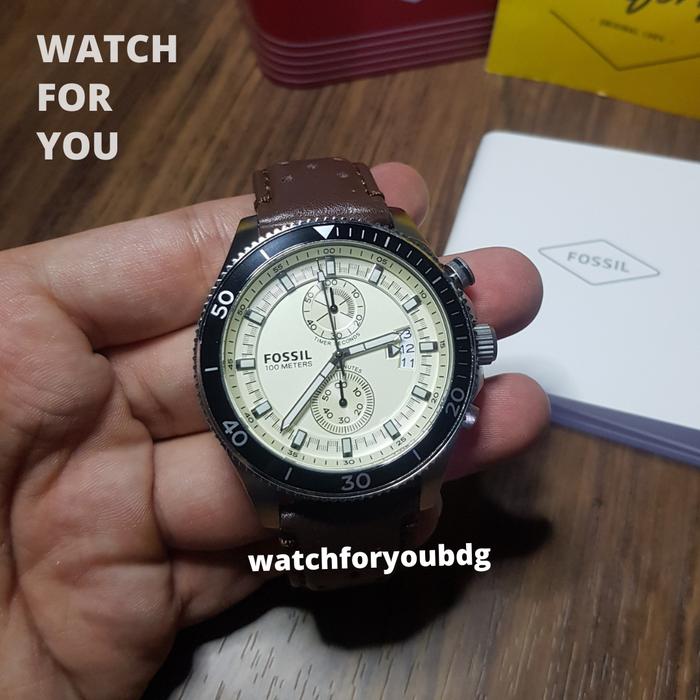 NEW Jam Tangan Pria Fossil Wakefield Chronograph Watch CH2943 CH 2943