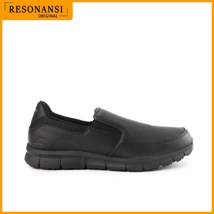 SEPATU PRIA TERBARU SKECHERS ORIGINAL SLIP ON SKE WORK NAMPA-GROTON